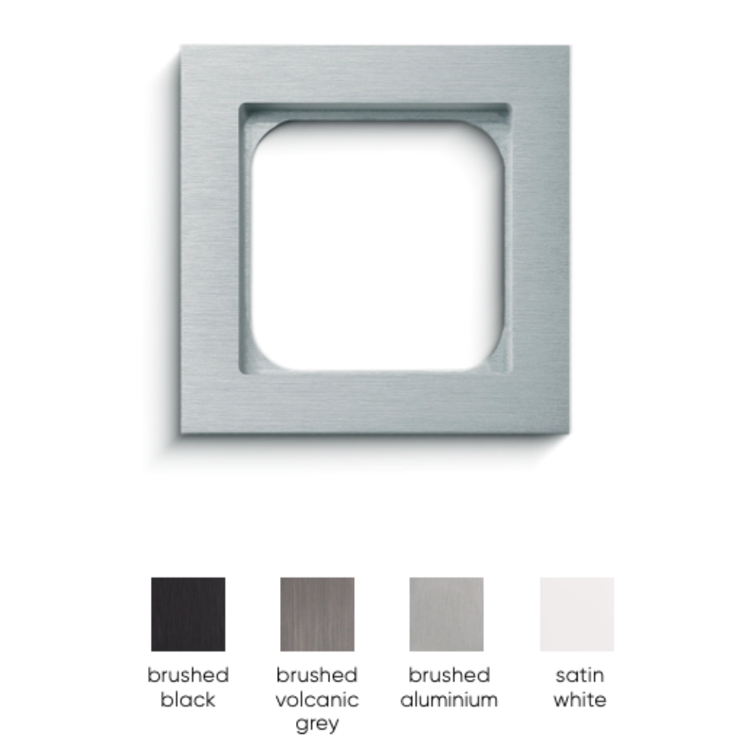 Basalte Abdeckrahmen Aluminium Kollektion